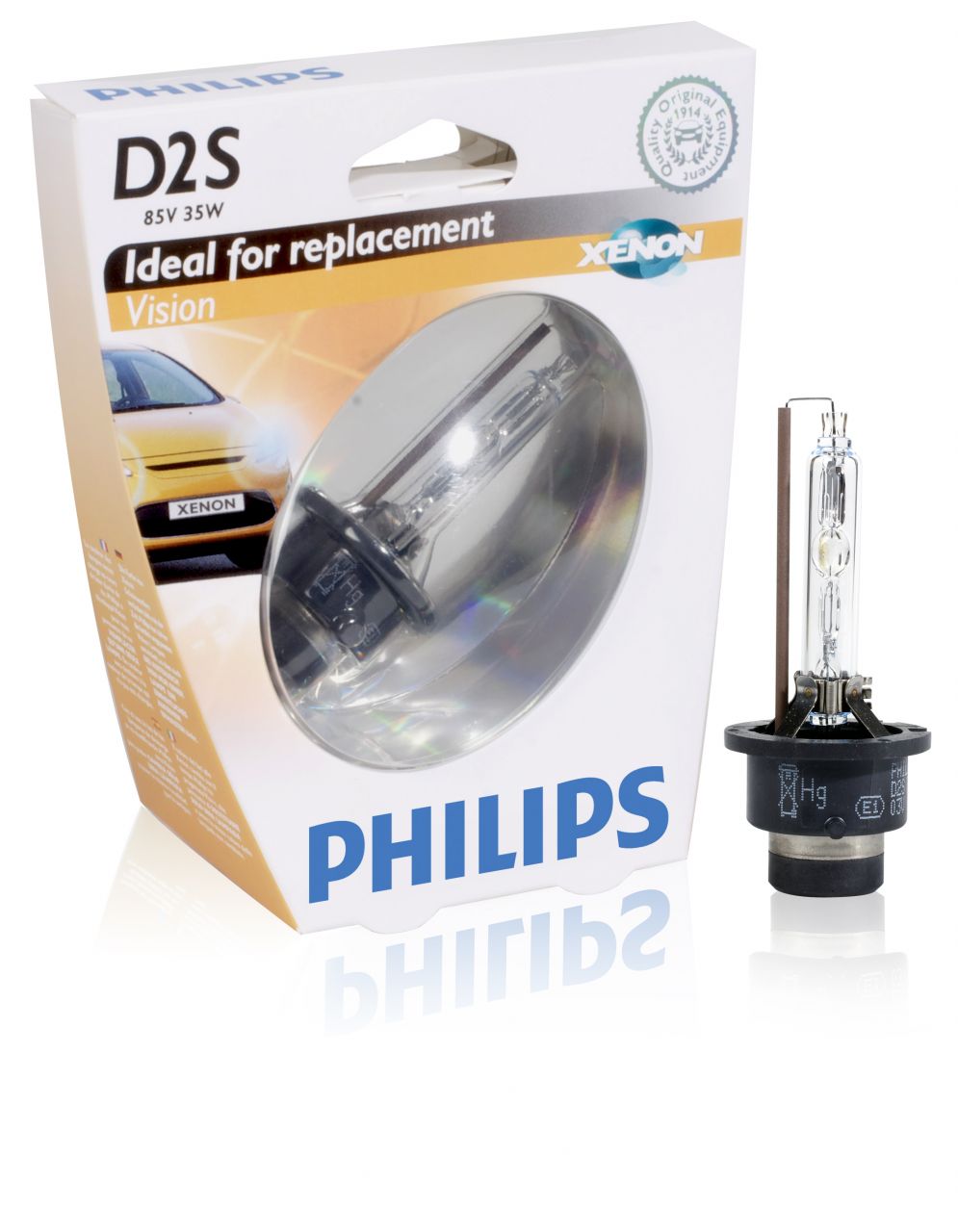 D2S 4600K Xenon Ampulü Philips 85V 35W