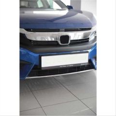honda civic fc5 uyumlu ön tampon alt çıtası nikelaj tekli 2016-2020