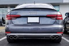 Audi a4 bagaj üstü spoiler siyah 2016+