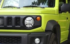 Suzuki jimny ön far koruma demiri çerçevesi 2019+