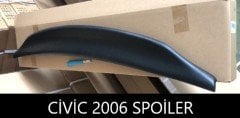 Honda civic fd6 uyumlu bagaj üstü spoon spoiler 2006 / 2009