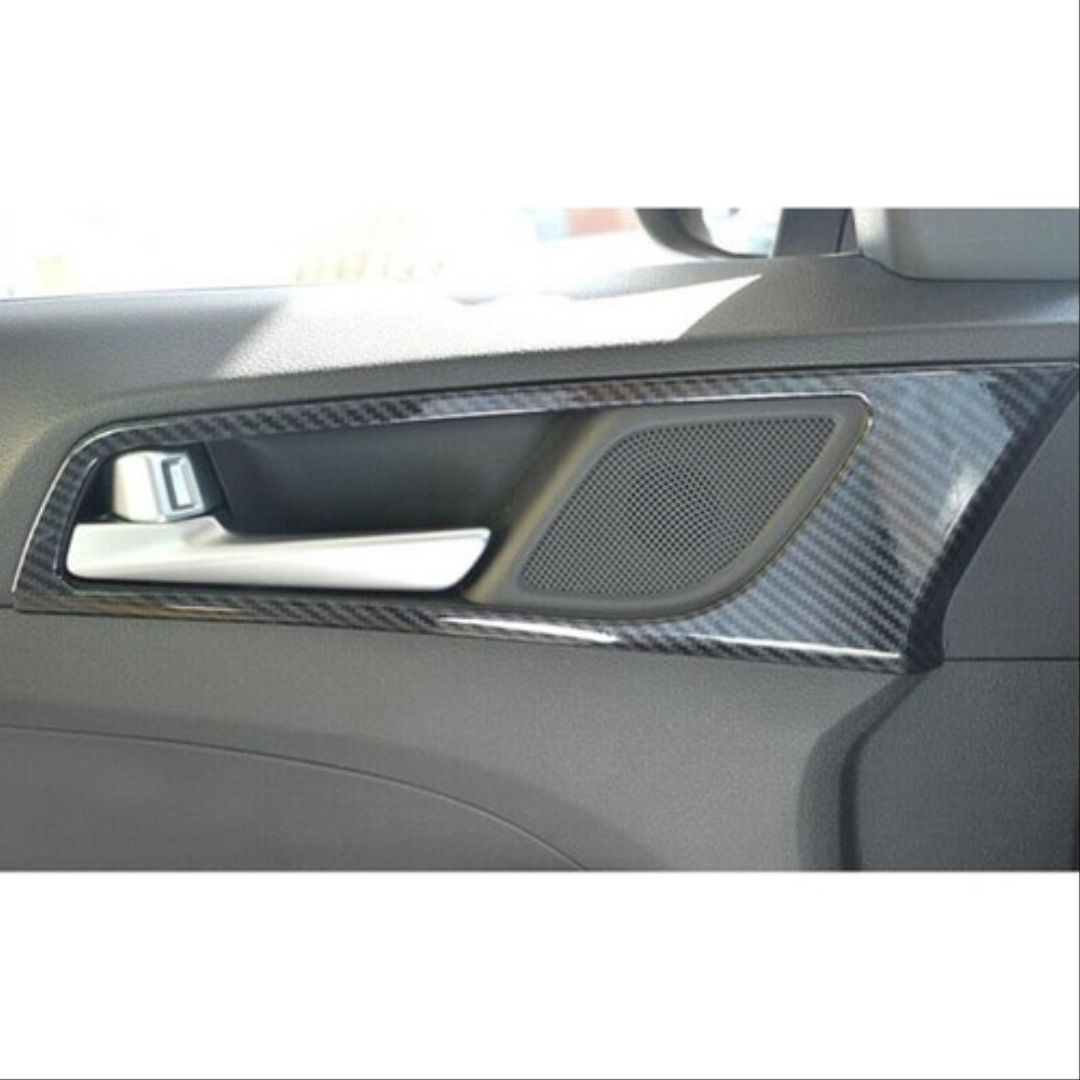 HYUNDAI TUCSON 2015-2018 IC KAPI KOLU KAPLAMA - KARBON