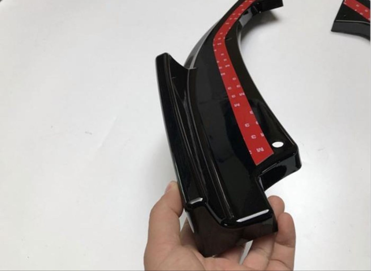 honda civic fc5 uyumlu arka çıkıntılı flap parlak siyah 2016-2020