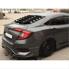 honda civic fc5 uyumlu arka cam kaplama (Cam vizörü) 2016-20