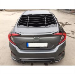 honda civic fc5 uyumlu arka cam kaplama (Cam vizörü) 2016-20