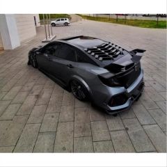 honda civic fc5 uyumlu arka cam kaplama (Cam vizörü) 2016-20