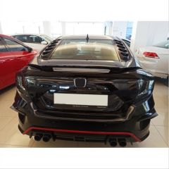 honda civic fc5 uyumlu arka cam üstü kaplama 2 parça  2016-2020