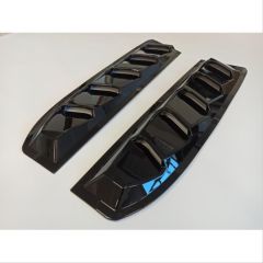 honda civic fc5 uyumlu arka cam üstü kaplama 2 parça  2016-2020