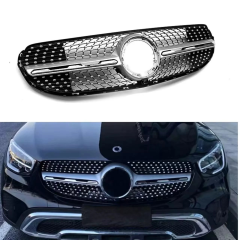 Mercedes glc x253 diamond ön panjur ızgara seti exclusive 2020+