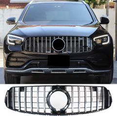 Mercedes glc x253 gtr ön panjur ızgara seti amg 2020+