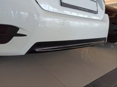 honda civic fc5 uyumlu arka tampon alt çıta parlak siyah 2016-2020