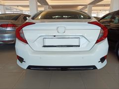 honda civic fc5 uyumlu arka tampon alt çıta parlak siyah 2016-2020