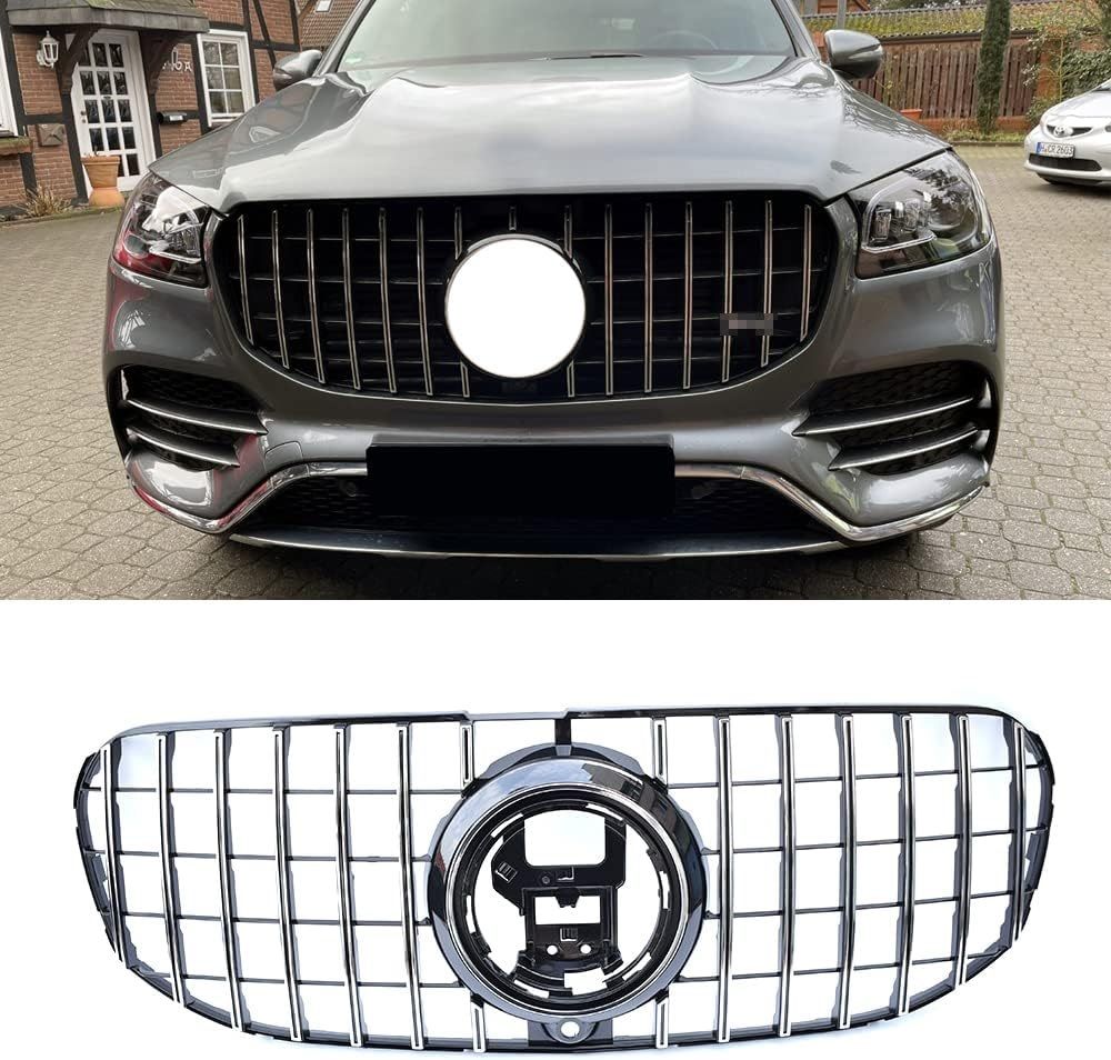 Mercedes x167 gls gtr ön panjur ızgara seti amg 2019+