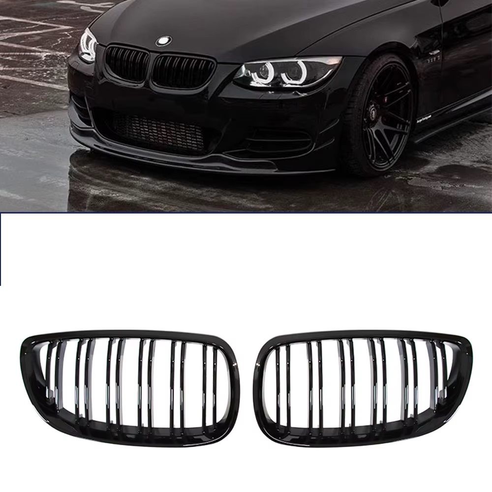 Bmw e92 e93 m3 ön böbrek panjur ızgara 2006 / 2009 çift tırnak