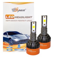 Space Led Far Ampulü Beyaz 48W 12V 8000LM H9006 / LAAM98