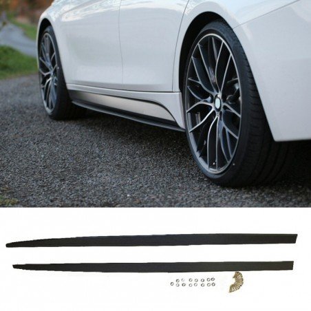 Bmw f30 F32 F33 yan marşbiyel altı lip çıtası pianoblack
