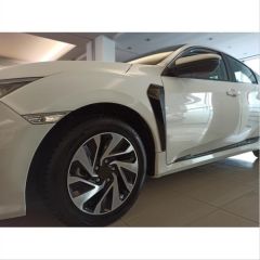 honda civic fc5 uyumlu çamurluk venti kalın 2016-2020