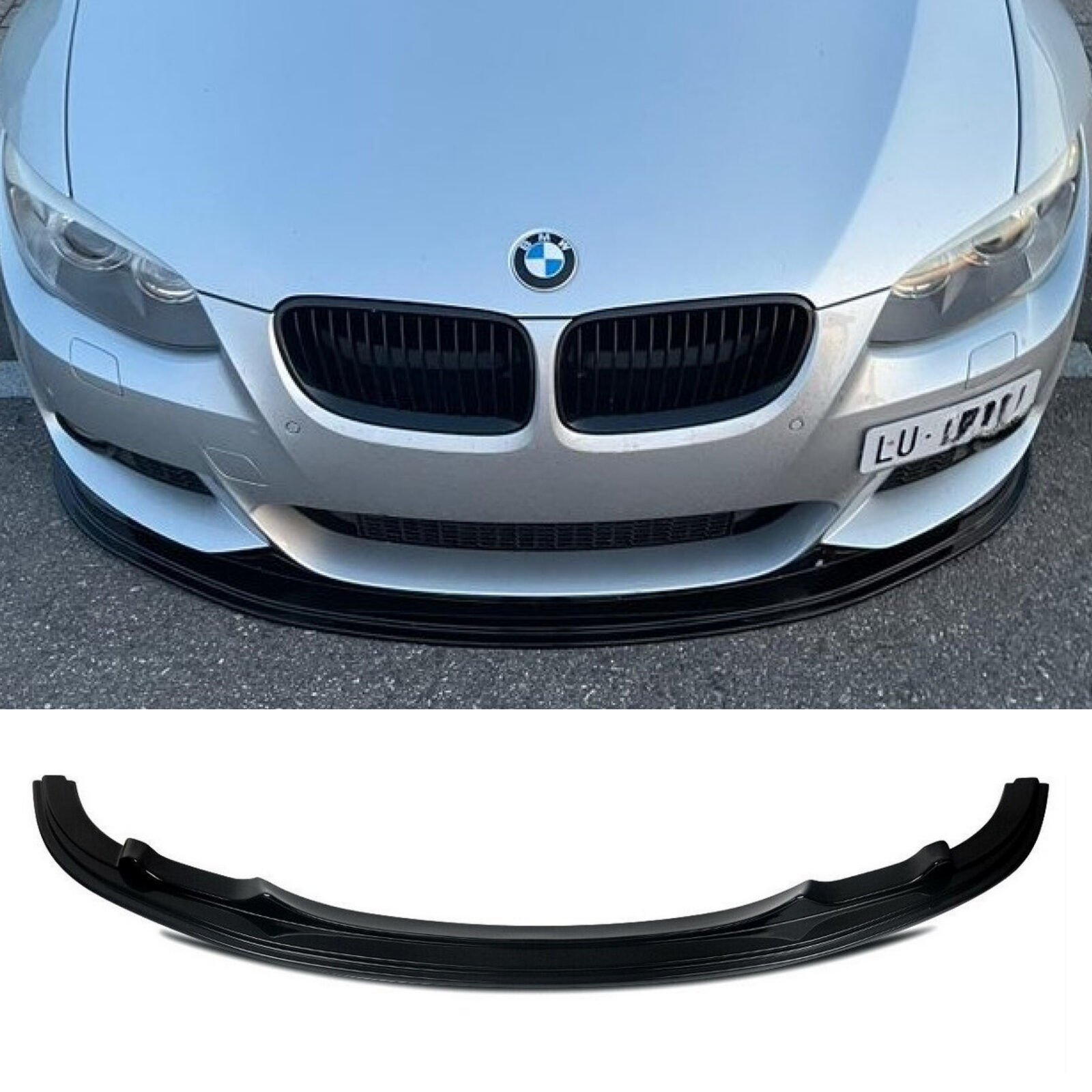 Bmw e92 lci ön tampon altı lip pianoblack 2009 / 2013