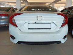 honda civic fc5 uyumlu arka tampon çıta karbon 2016-2020