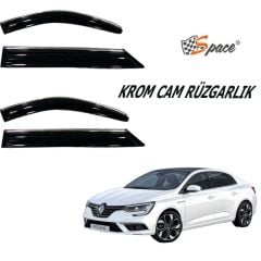 Renault megane 3 Krom cam rüzgarlığı  / CARU432