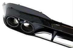 Mercedes w118 cla45 arka difüzör ve siyah egzoz seti 2019+