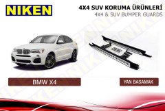 Bmw X4 yan basamak marşbiyel koruma 2014