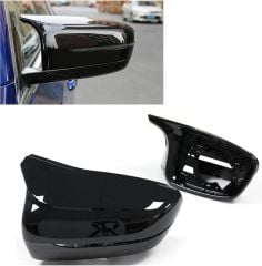 Bmw G30 ayna kapağı piano black m5 model iç dış 2017 / 2024 4 parça