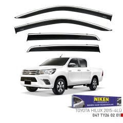 Toyota hilux cam rüzgarlığı kromlu 2015+ niken