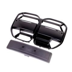Bmw g22 g23 m4 cs ön böbrek panjur pianoblack 2020+