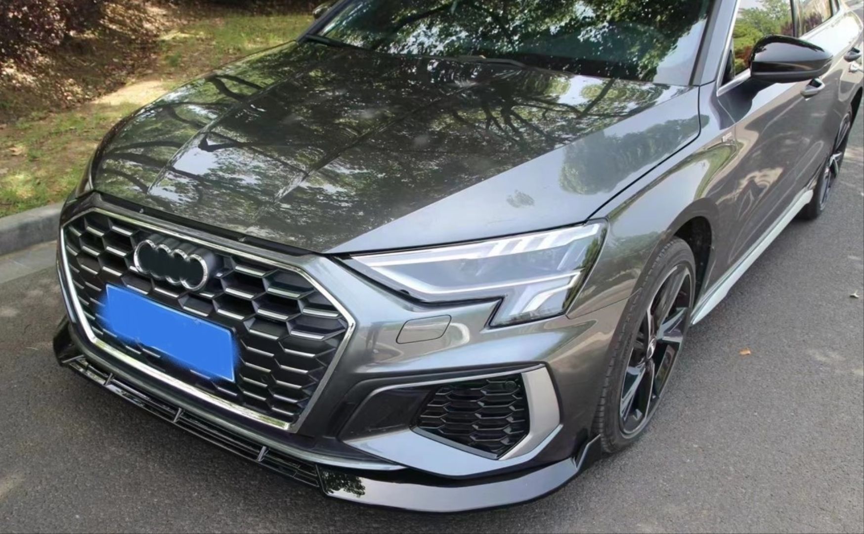 Audi a3 8y ön tampon altı lip sline tampon uyumlu 2021+