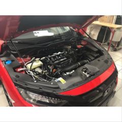 honda civic fc5 uyumlu çamurluk üst iç koruma kaplaması logolu  2016-2020