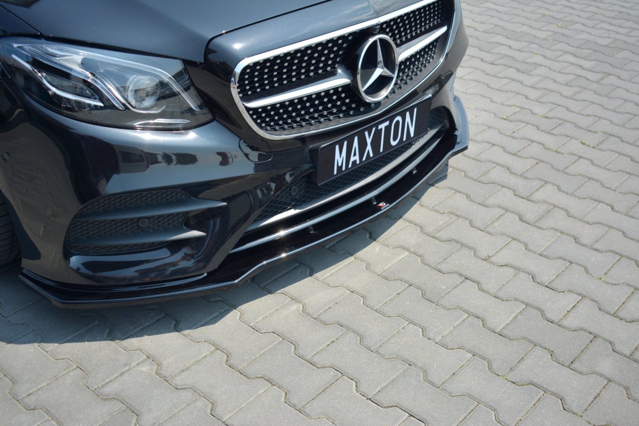 Mercedes w213 ön tampon altı lip 3 parça kulaklı 2014+ e class