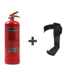 Yangın söndürücü tüp tüv onaylı tozlu 2kg