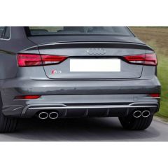 Audi a3 sedan s3 difüzör ve egzoz ucu seti 2017+