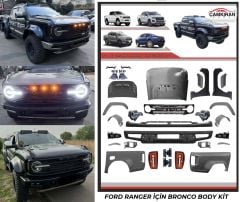 Ford ranger t6 t7 t8 bronco body kit tampon seti komple