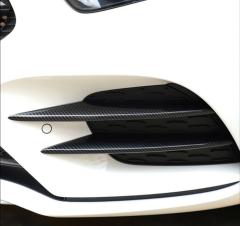 Mercedes w177 ön tampon bıçakları 4 parça karbon 2019+