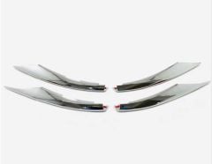 Mercedes w177 ön tampon bıçakları 4 parça krom 2019+