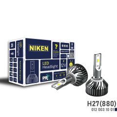 H27 led xenon far aydınlatma seti şimşek etkili niken pro 6400lm
