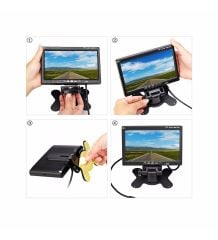Araç geri görüş kamera ve monitör seti seti 7' inc tek bölge