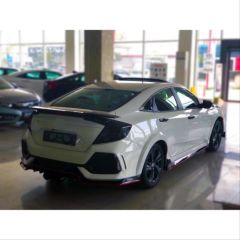 honda civic fc5 uyumlu arka çamurluk kabartma dizayn A  2016-20
