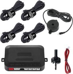 Araç geri park sensörü dikiz aynası kameralı ses ikazlı siyah göz aem