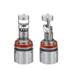 Premium led far ampulü çift lensli h11 / LAAM958-2