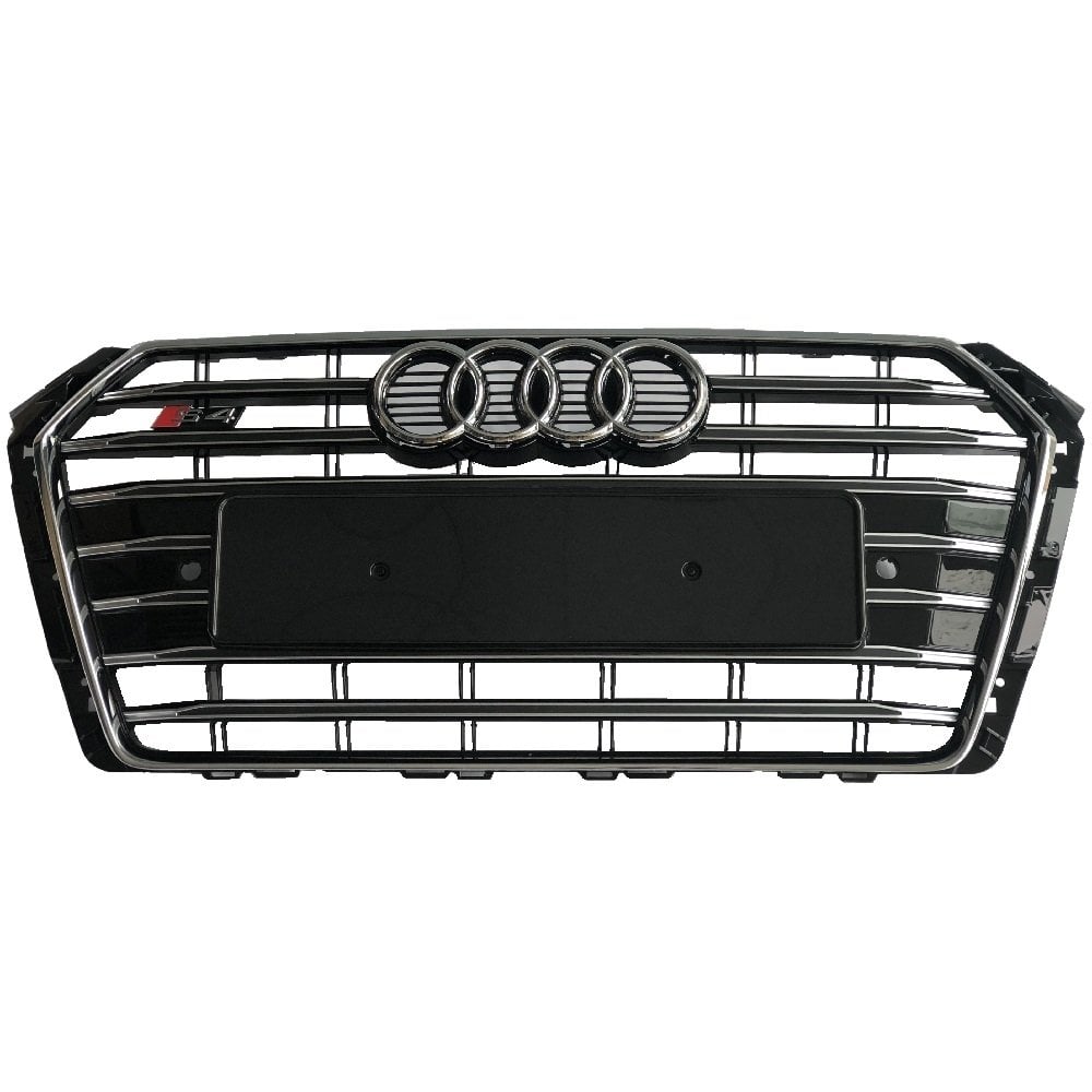 Audi a4 s4 ön panjur ızgara 2016+ krom siyah