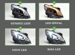 Mercedes vito w447 ön far lambası seti ledli maybach görünüm