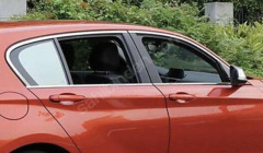 Bmw f30 cam çerçevesi kenar çıtası krom tamtur 8 parça