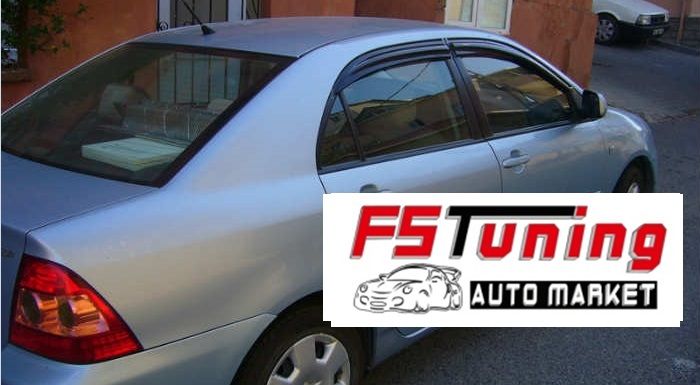 Toyota Corolla cam rüzgarlığı mugen 4.lü 2002-07