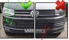 Vw transporter t7 sis farı lambası çerçeveli