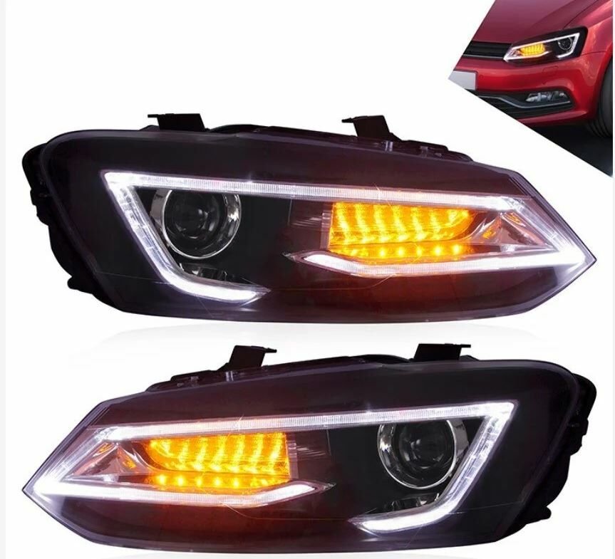 Vw jetta ön far lambası ledli audi dizayn 2011 / 2017