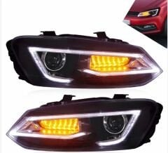 Vw jetta ön far lambası ledli audi dizayn 2011 / 2017