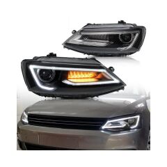 Vw jetta ön far lambası ledli audi dizayn 2011 / 2017